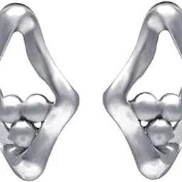 Women's & Girl's 950 Platinum Stud Earrings-image-15