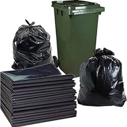 VINAYAKAMART Garbage/Dusbin Cover -Capacity 120 Liters/Size 35" X 45"-Inche (Black) Weight Capacity 30 Kg Above-Pack Of -100Bags, Plastic, 100 Piece-picture-26