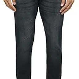 Men Jeans, Denim Jeans for Man, Slim Fit Jeans for Men, Whiskered, Embroidered Coin Pocket, Poly Knits, Stretchable, Standard Length-image-16