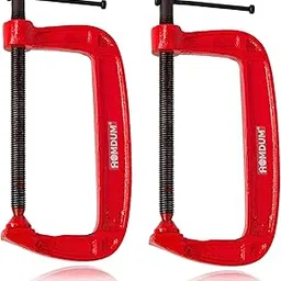 Homdum Heavy Duty G Clamp | C Type Clamping Tool | Pack of 2 Pieces (6 inch) Yellow-picture-28