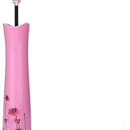 etailista Rose Flower Folding Umbrella - Portable Windproof Anti-UV Sun & Rain Protection Umbrella with Decorative Flower Case for Women Girls, Stylish Compact Printed Umbrella for Travel(Multicolor)-picture-26