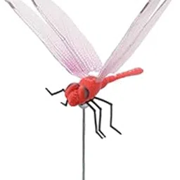 ATORSE 4 Pieces Artificial Dragonfly Stakes Garden Ornaments for Planter Patio Yard-image-9