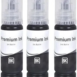 RC PRINT 003 001 Refill Ink Compatible with EP 001, 003, L3200, L3210, L3211, L3215,L3216,L3250,L3252 Printer Ink (3BLACK)-picture-10