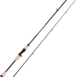 Sougayilang Fishing Rods, 2PC Spinning Rod and Casting Rod with Cork Handle Grip-5.9ft Casting-picture-13