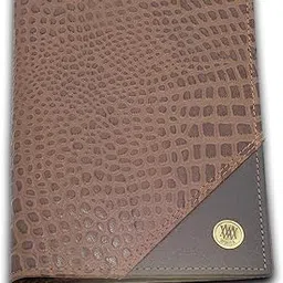 Men and Women Tan Genuine Leather Passport Cover | RFID Protected Passport Wallet with Card Slots for Trips-image-59