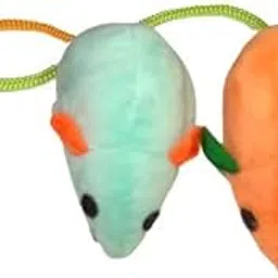 Woofy Play-N- Mouse Interactive Cat Toy Playing Toy for Cat and Kitten - Color May Vary (2 Pieces)-picture-62