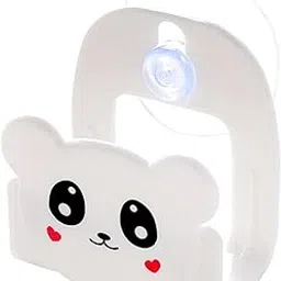 MERISHOPP Cartoon Suction Sink Drain Rack Sponge Holder Soap Shelf Hanging Basket White-image-63