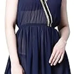 oxolloxo Women V-Neck Lace Detailed Sleeveless Elasticated Beachwear-picture-32