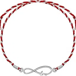 highspark 925 Silver Infinity Rakhi | Stylish Infinity Bro Rakhi for Boys & Men | Lovely Gift-picture-38
