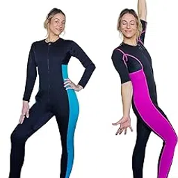 SISYAMA Women Sauna Neoprene Sweat Workout Fitness Weight Loss Hot Slimming Suit Long Pants/Sleeves-picture-15