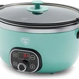 GreenLife - 6 Quart Ceramic Slow Cooker, PFAS Free, Programmable, Removable Healthy Nonstick for Family Meals, Stovetop Sealed, Keep Warm,-picture-12