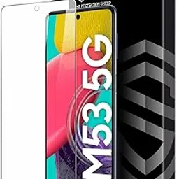 Military-Grade Gorilla Tempered Glass Compatible with Samsung Galaxy M53, Samsung Galaxy M52 and Samsung Galaxy F54 (6.7 Inch) With Installation Kit | Edge to Edge Coverage | Black-picture-12