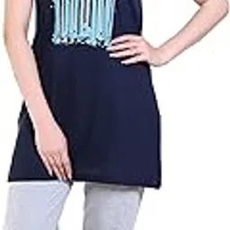 d g divine girl Women's Summer Night Suit Set | Pyjama Set Loungewear image 1