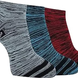 dollar Woollen Ankle Length Socks for Men's Free Size In (3 Pair)-picture-33