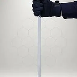 Telescopic Walking Stick, Ergonomic Handle, Adjustable Aluminium Construction, Black image 1