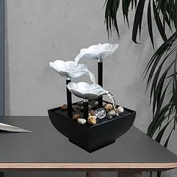MERISHOPP Tabletop Fountain Waterscape Collection Decoration for Indoor Table Entrance-image-18