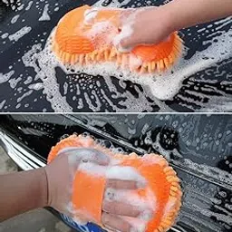 PAVILONN Car Cleaning Kit – Auto Cleaning Brush, Car Duster, Microfiber Cloth, Lint-Free Towel, Dashboard Duster, Car Wash Sponge & Gloves | Interior Cleaner & Detailing Accessories (1 Pc)-picture-51