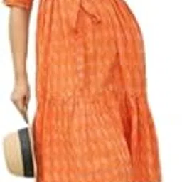 loyster Women's Cotton Printed Frock Dress with Elegant Design | A-line Trendy Outfit for Party, Wedding, Cocktail, Evening, Casual Outings-picture-23