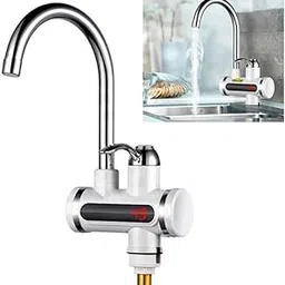 Havilah Instant Water Heater Tap – 220V Kitchen Tankless Water Heater Instant Electric Faucet Electric Heater Tap with Temperature Display(Water from below)-picture-17