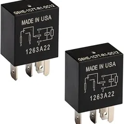 tecsunjia 2pcs G8HE-1C7T-R1-DC12 5-Pins Automobile Relay for car-picture-22