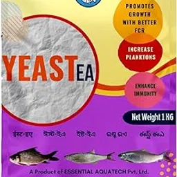 for Aquaculture or Fish Ponds. Net Weight 1 KG. Promotes Growth with Better FCR for Fishes. Increases Planktons in Fish Pond Water, Enhances Immunity., All Life Stages, powder-picture-25