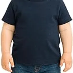 NOTWILD Babies Pure Cotton Solid Half Sleeve T-Shirt Soft & Breathable Daily Summer Wear for Newborn to 24 Months-picture-11