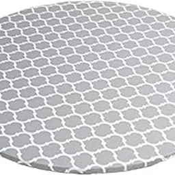CALANDIS™ Heavy Duty Round Fitted Vinyl Tablecloth for Indoor Outdoor Tabletop 152Cm | Tablecloths | Linens & Textiles | Kitchen, Dining & Bar-picture-22