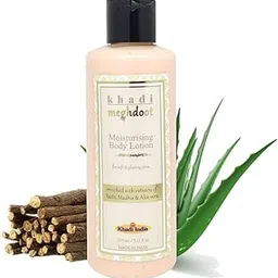 Khadi Meghdoot Moisturising Intense Hydrating Body Lotion, Winter Cream for Men and Women, Soft and Glowing Skin, 210ml, Pack of 1-picture-10