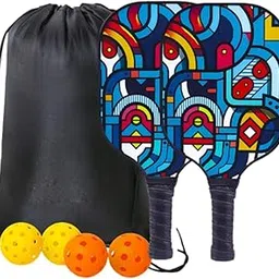 ATORSE Pickleball Paddle Equipment Pickleball Racquets for Practice Outdoor Playing with Drawstring Bag|Sporting Goods|Tennis & Racquet Sports|Tennis|Racquets-image-9