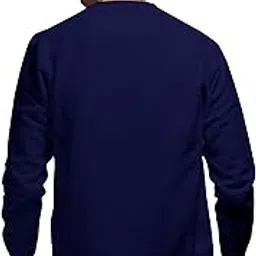 Gen Z Sweatshirt Men Eagle Typographic Print Full Sleeve Pullover Regular Fit Stylish Winter Sweatshirt for Mens-image-31