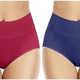 shaperx Classic (Small - 5XL) Comfort High Waist Panty Multipack – Full Back Coverage & Supportfor Girls & Women-picture-58
