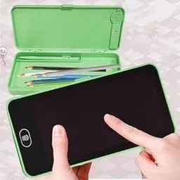 Kids 2-in-1 LCD Writing Pad with Pencil Box | Creative Drawing & Learning Tablet | Reusable, Eye-Friendly & Easy to Carry-picture-25