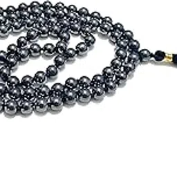 ishaSpirituals Magnet Mala for Men Active Magnetic Nacklace 8mm - Bead Size-picture-34