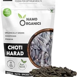 Namo Organics - Choti Harad 200 Gms | Kali Harad | Black Himej | Bal Harad | Haritaki | Kadukkai | Karakkaya | Myrobalan | Terminalia Chebula |-picture-62