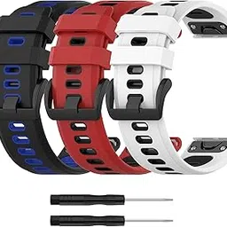 Chofit Compatible with Garmin Approach S70 42MM 47MM Watch Band,Soft Silicone Wristband Replacement Quitck Fit Sport Strap-picture-17