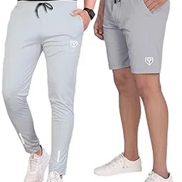 schmetterling Men’s Polyester Track Pants Pack of 2 | Lightweight Gym Joggers with Elastic Waist and Side Pockets | Quick-Dry Activewear for Sports and Casual Wear-picture-33