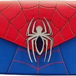 Loungefly Marvel Spider Man Color-Block Crossbody Bag Spider Man One Size-picture-20