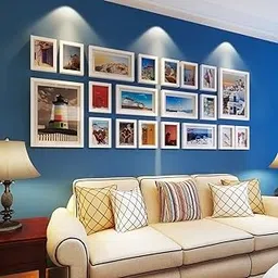 ArtzFolio Wall Photo Frame D161 | Wall Photo Frame Collage for Living Room | Picture Frames Home & Wall Decoration | White | Set of 20 Units | 5x7-14 Unit | 6x10-4 Unit | 8x10-2 Unit-picture-48