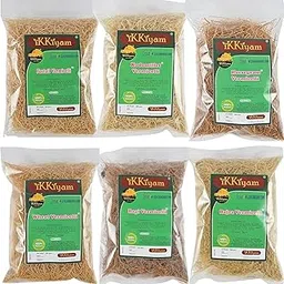 Ikkiyam Combo of Ragi Vermicelli (semia), Bajra Vermicelli (semia), Wheat Vermicelli (semia), Foxtail Vermicelli (semia), Kodomillet Vermicelli (semia) and Horsegram Vermicelli (semia), 1.2 Kg-picture-10