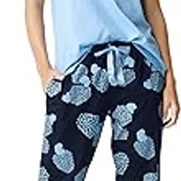i like me Night Suit for Womens Checks Printed Cotton Night Dress of Top and Pajama Set 9410-picture-18