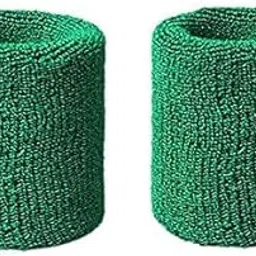 GYMGALAXY Wristbands, Black, Pack of 2 (Dark Green)-image-73