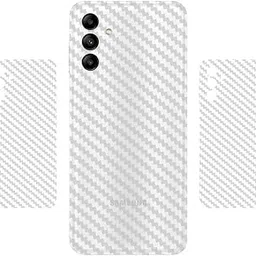 BERRIES™ (Pack of 2) BACK LAMINATION SKIN COMPATIBLE FOR SAMSUNG GALAXY A04S || 3D CARBON FIBER ULTRA-THIN PROTECTIVE FILM (TRANSPARENT) WITH EASY INSTALLATION KIT-picture-26