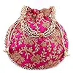 rajasthani look Women's Wristlets Ethnic Bridal Potli Combo-picture-16