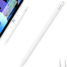 GOOJODOQ GD13 iPad Pencil 2nd Generation with Magnetic Wireless Charging ,Stylus Pen for iPad with Tilt Palm Rejection for Apple iPad Pro (11/12.9 Inch),iPad Air 4th/5th Gen,iPad Mini 6th Gen,White-picture-35