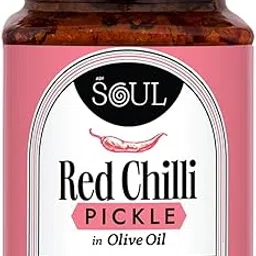 Soul Red Chilli Pickle in Olive Oil 265 Grams - A Fiery Fusion Infused with Premium Olive Oil-image-25