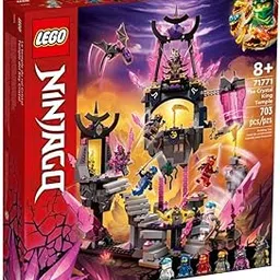 LEGO NINJAGO The Crystal King Temple 71771 Building Kit (703 Pieces)-picture-26