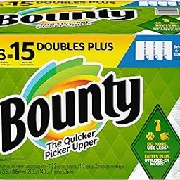 Bounty Select-A-Size Paper Towels, White, 6 Double Plus Rolls = 15 Regular Rolls-picture-34