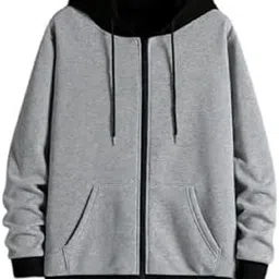 gimco Dual Colour Hoodie with Zipper & Drawstring-picture-17
