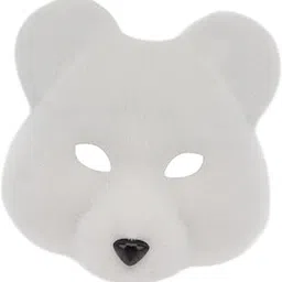 zoomella Animal Mask Props Realistic Face Mask for Night Club Stage Performance Holiday white|Masks & Eye Masks|Clothing, Shoes & Accessories-picture-38