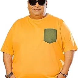 bigbanana Plus Size Men's Round Neck T-Shirt-picture-17